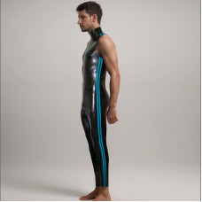 Full suit sleeveless with side stripe